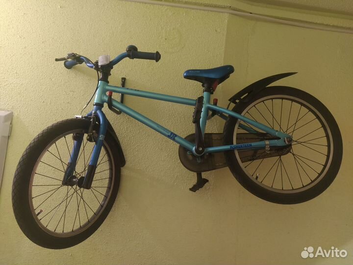 Велосипед детский б/у, 20диам.колес+боковые колеса