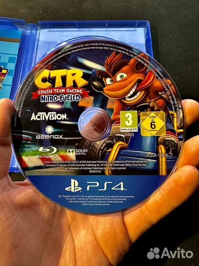 CTR Crash Team Racing Nitro Fueled ps4