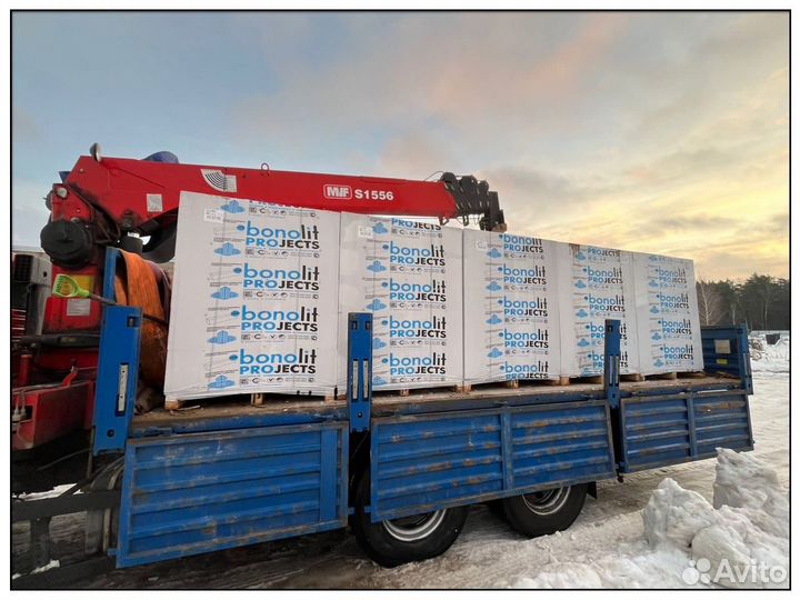 Пеноблоки газобетон Бонолит