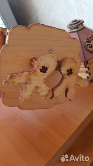 Копилка деревянная