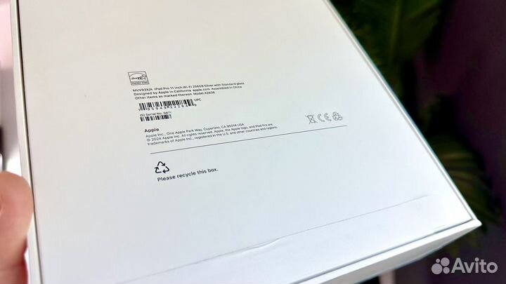 iPad Pro 11’ 2024 M4 256Gb Silver MVV93