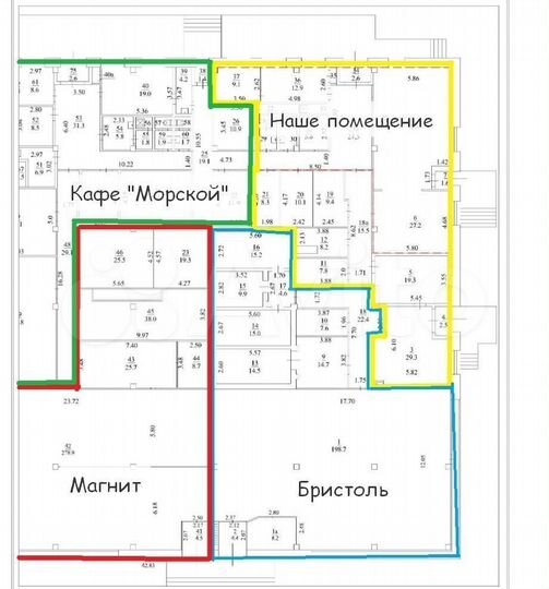 Торговая площадь, 258.5 м²
