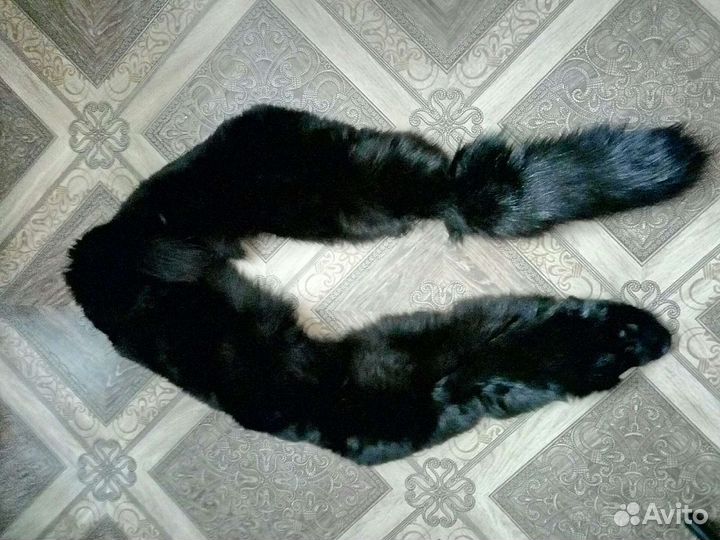 Мех песец воротник