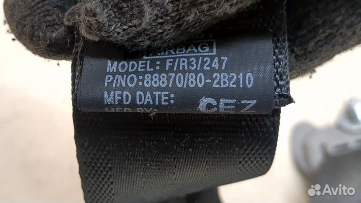 Ремень безопасности Hyundai Santa Fe, 2008