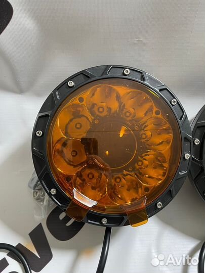 Туманка универсальная laser Белая Желтая 200 ватт