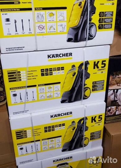 Мойка высокого давления karcher к 5 compact