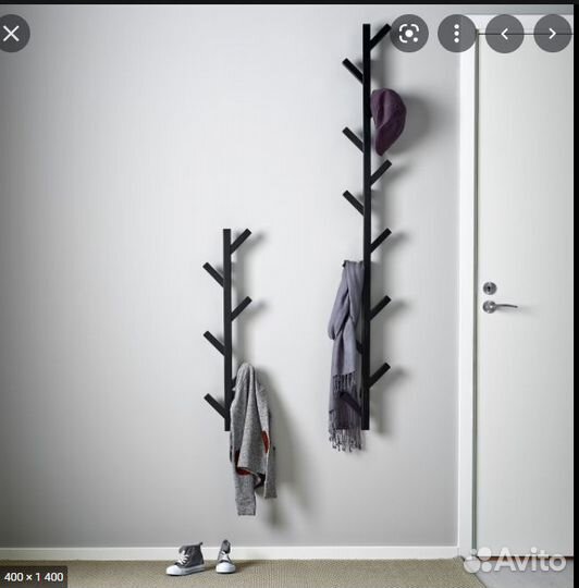 Кухонная./Вешалка-Белая-есть Чусиг/ Икеа.Оригиналь