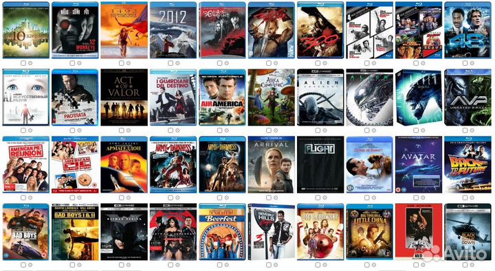 Продам коллекцию BluRay фильмов (Зона A, B)