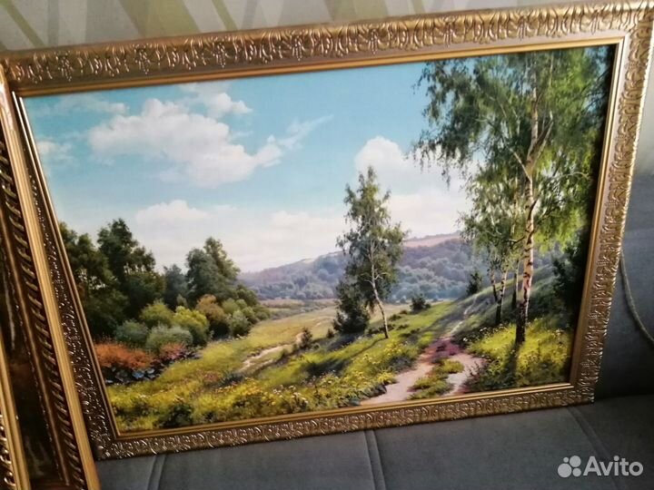 Интерьерная картина бу