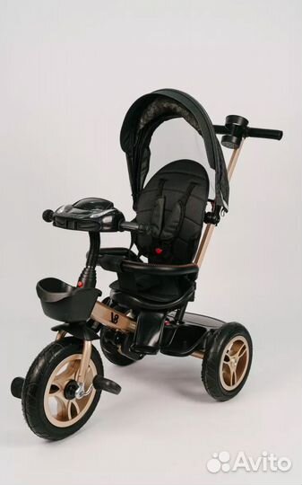 Трехколесный велосипед коляска