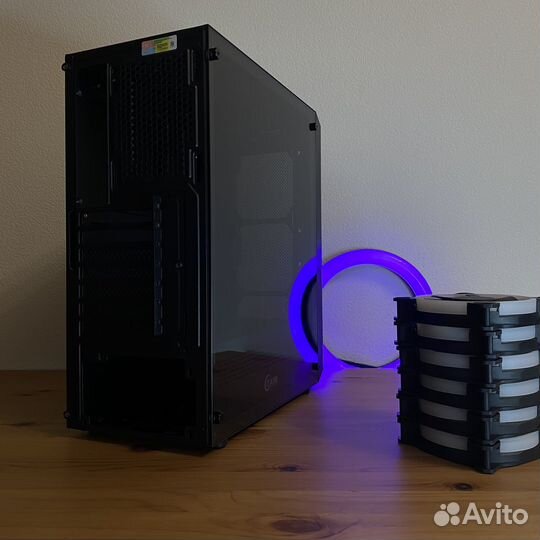 Корпус Gcase 6 RGB вентиляторов