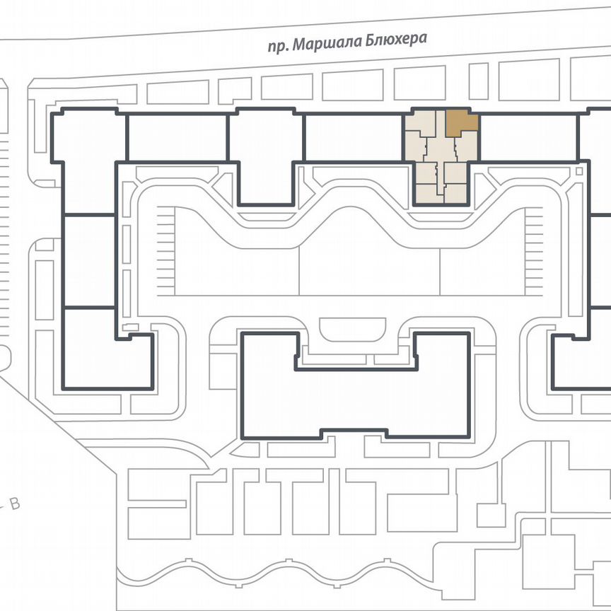 2-к. квартира, 59,5 м², 16/17 эт.