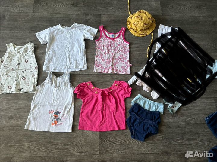 Детские вещи пакетом на девочку