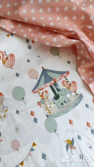 Хлопок, сатин, ткань для детей