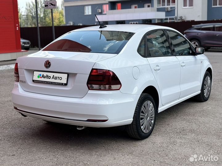 Volkswagen Polo 1.6 МТ, 2019, 125 280 км