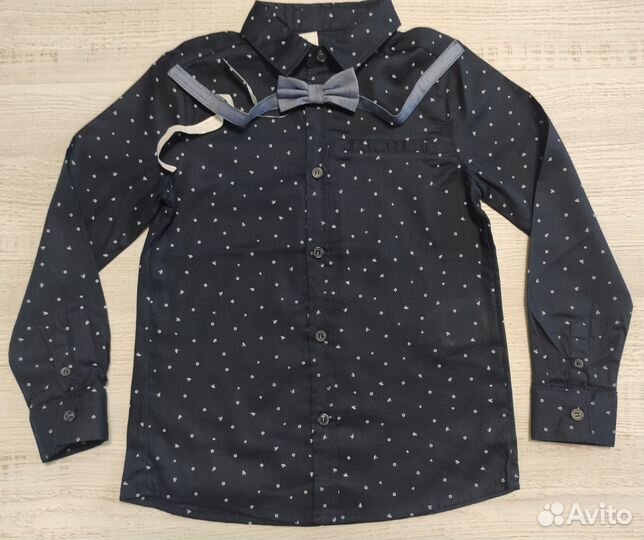 Рубашка нарядная с бабочкой