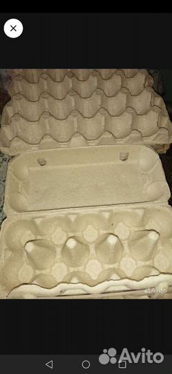 Ячейки для яиц на 30 и 10 шт