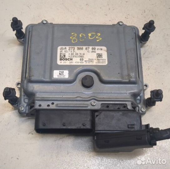 Блок управления двигателем mercedes 273 двигатель