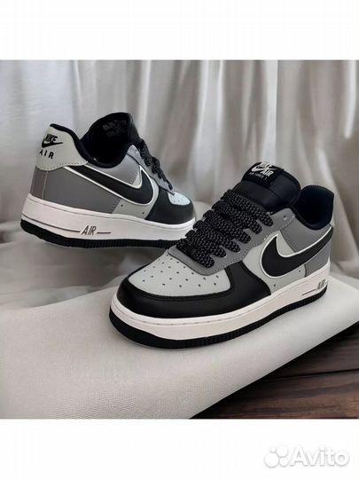 Nike Air Force 1 Black-Grey (41р)