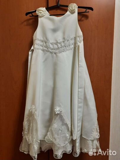 Детское нарядное платье на выпускной пышное