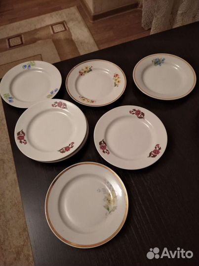 Тарелки времён СССР