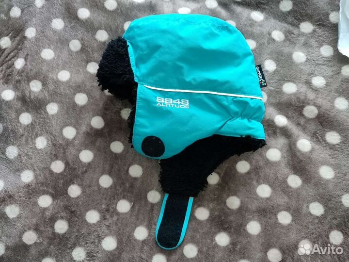 Шапка шлем для мальчика 50 52