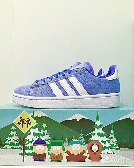 Кроссовки Adidas Campus 80s south park towelie