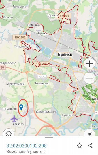 Участок 10,8 сот. (ИЖС)
