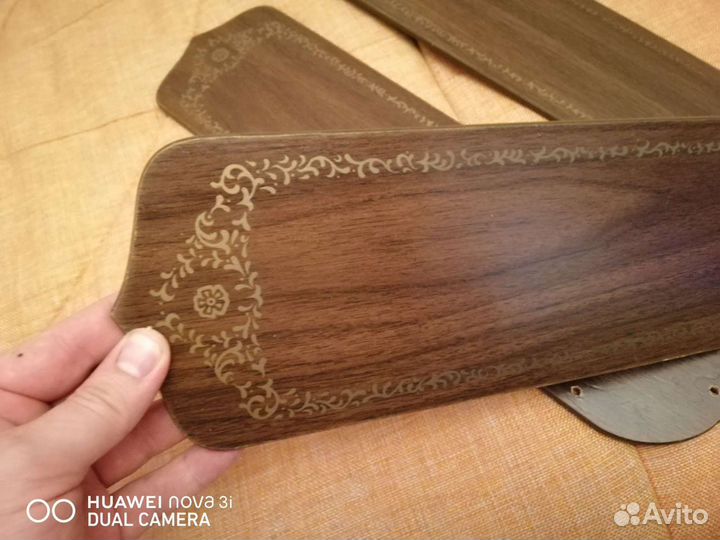 3 дощечки с рисунком, 43х12 см