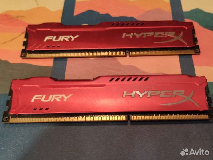Оперативная память DDR3 HyperX Fury 8Gb