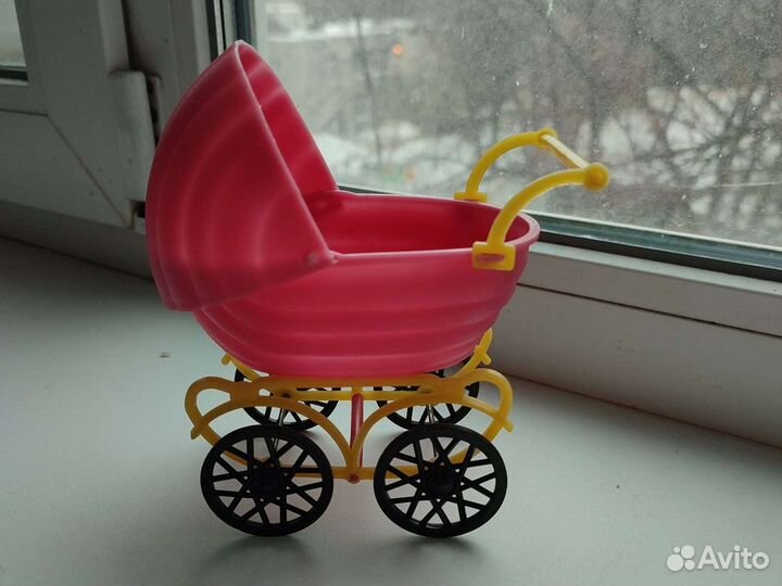 Коляска для пупсов Кругозор СССР игрушечная