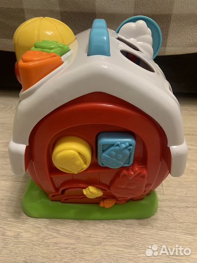 Развивающая игрушка домик ферма
