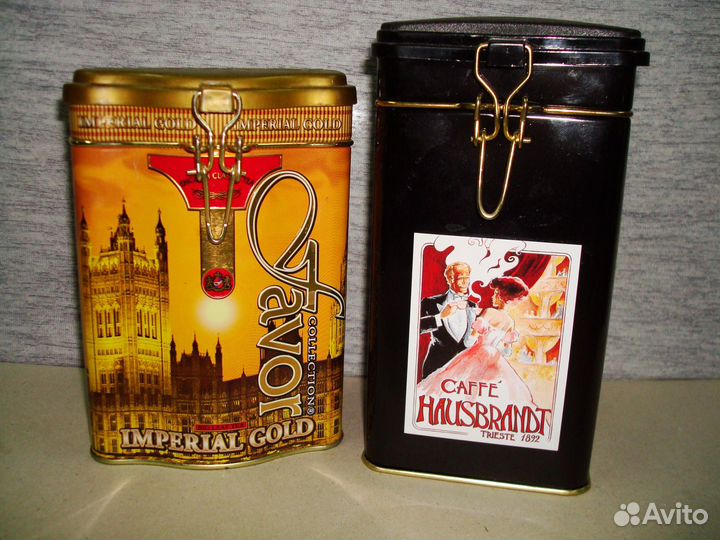 Банки от чая, кофе