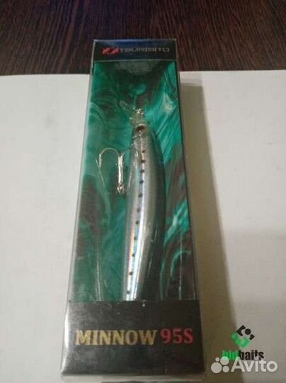 Воблеры Tsuribito Minnow 95S.Цвета в ассортименте