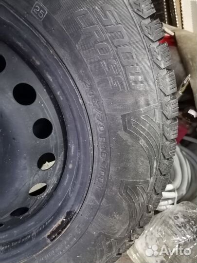 Колеса в сборе r16 зимние Cordiant Snow Cross