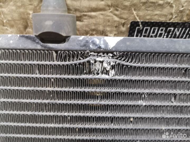 Радиатор кондиционера на Toyota Corolla Spacio ZZE