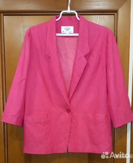 Пиджак женский лен 46-48-50