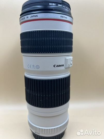 Canon ef 70-200 f/4L USM Как новый