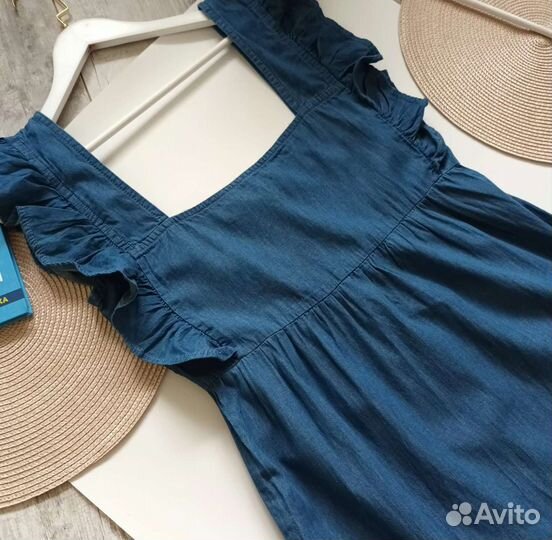 Джинсовый сарафан