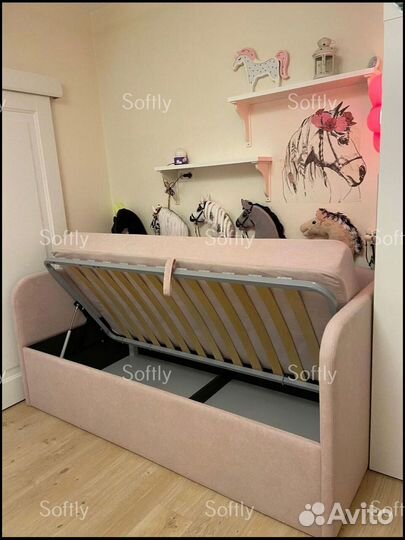 Детская кровать угловая