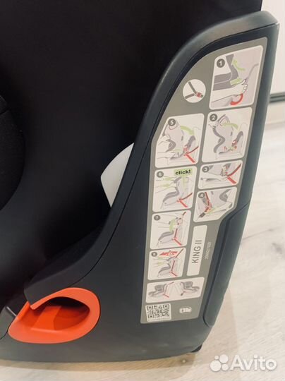 Автокресло Britax romer king 2
