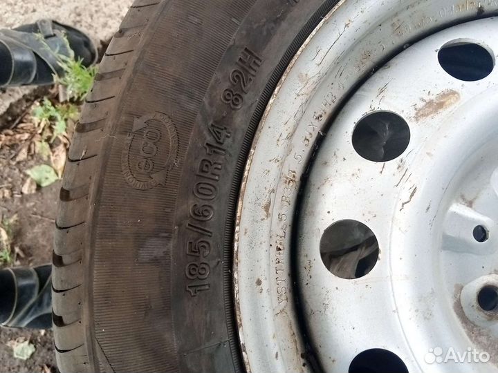 Летняя резина с дисками r14