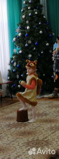 Костюм белочки аренда 3-5 лет