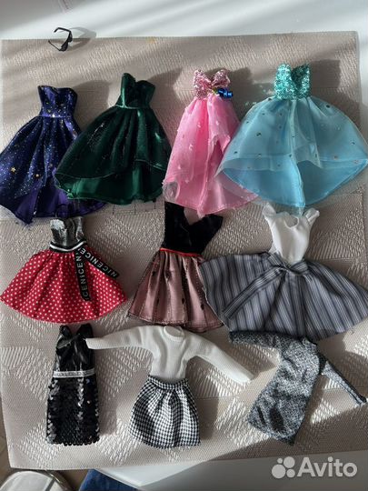 Платья одежда для куклы Барби