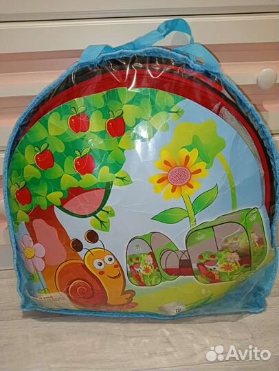 Игровой тоннель, домики, палатка