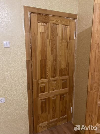 Двери деревянные от застройщика