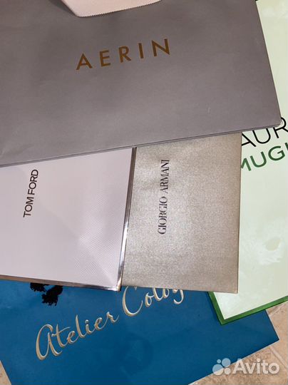 Брендовые пакеты оригинал