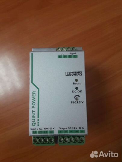 Блок питания 380/24 phoenix contact
