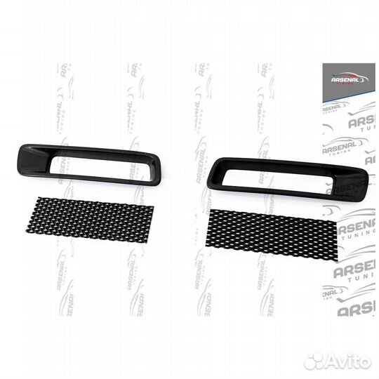 Воздуховоды (ноздри) раздельные для Lancer 10