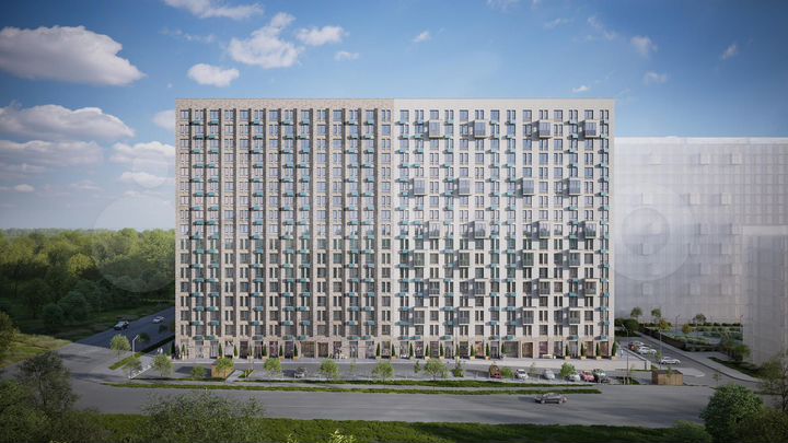 2-к. квартира, 34,4 м², 17/17 эт.